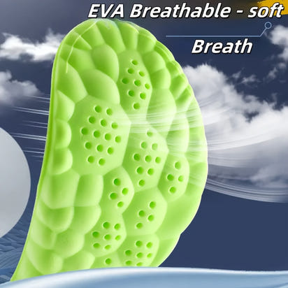 Orthopedic Elastic Insoles – Breathable Arch Support with Shock-Absorbing Heel