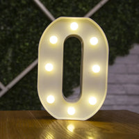 Alphabet Letter LED Lights Luminous Number Lamp Battery Warm Night Light for home Wedding Birthday Christmas party Decoration