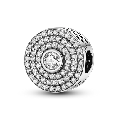 Original Breloque Charms Silver 925 Sparkling CZ Zircon Charm Beads fit plata de ley Original Bracelet DIY
