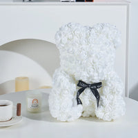 1pc Artificial Rose Bear Flower a Gift for Women Christmas Valentine's Day Birthday Anniversary
