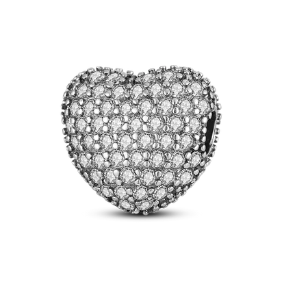 925 Silver Color Star Moon Heart Safety Chain CZ Beads Angle Wing Pendant Fit Bangle Charms Bracelet DIY Women Original Jewelry