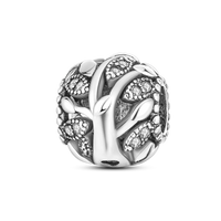 Original Breloque Charms Silver 925 Sparkling CZ Zircon Charm Beads fit plata de ley Original Bracelet DIY