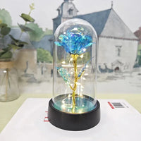 Rose Light Beautiful Realistic Looking Night Light Rose Eternal Flower Party Supplies LED Simulation Rose Flower Valentine's Day