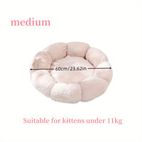 Flower-Shaped Pet Bed